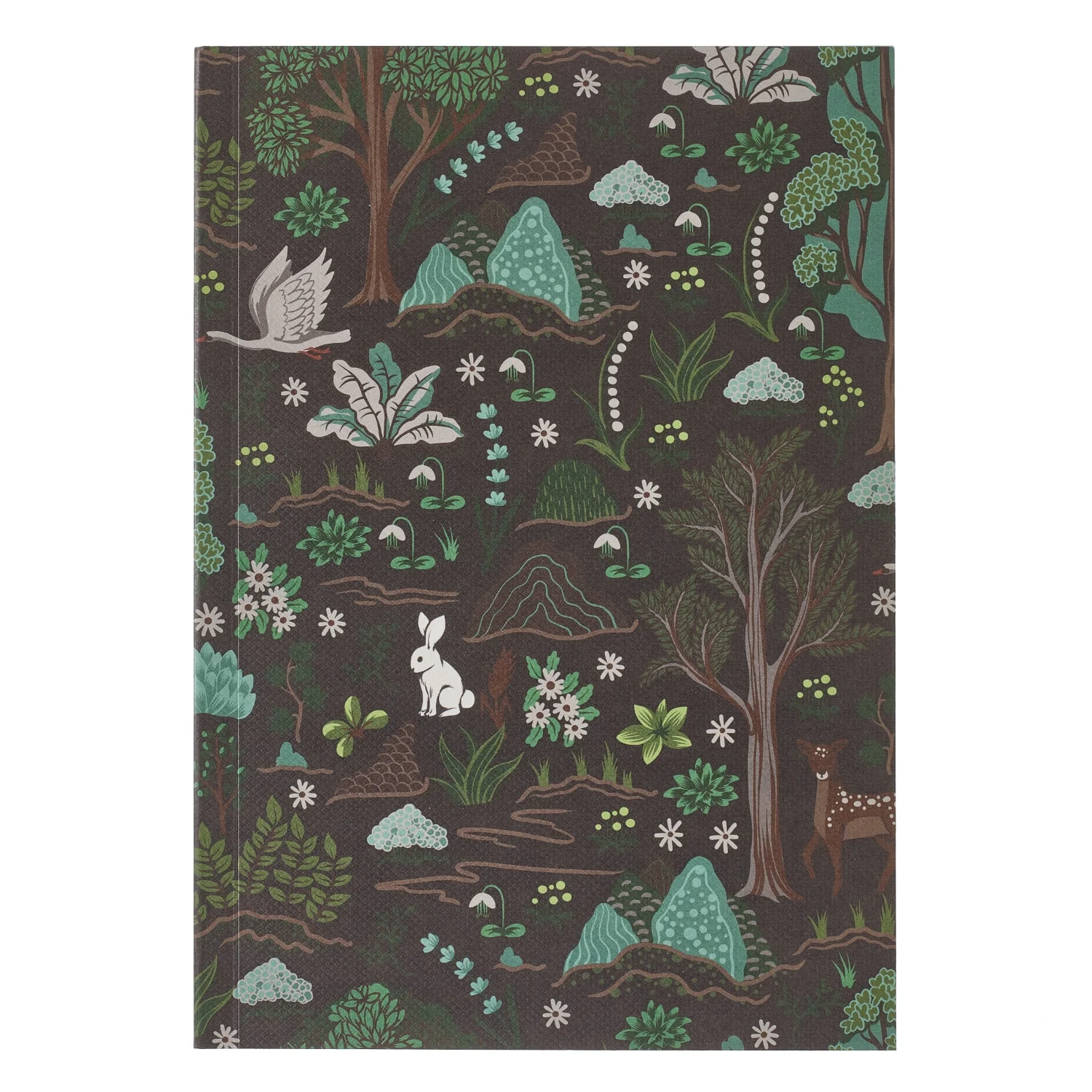 A5 Plain Notebook - Forest - Image 2